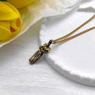 New Creative Couple Embrace Necklace Women's -