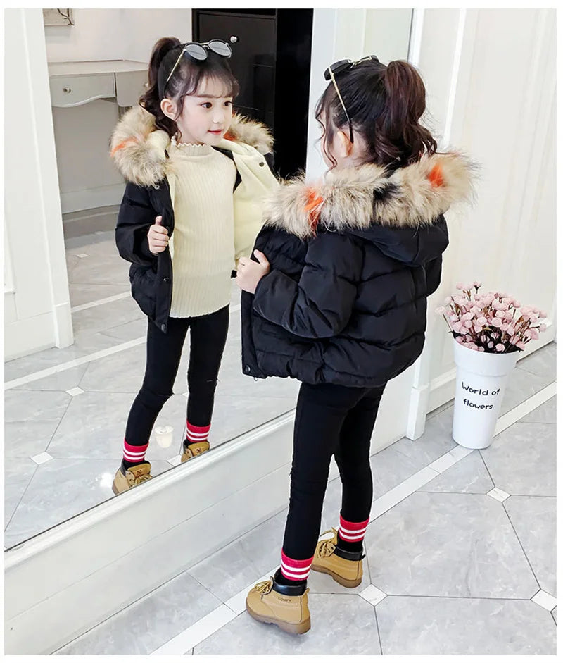 Keep your little one snug and stylish this winter with our new warm down jacket—perfect for baby girls and boys! -