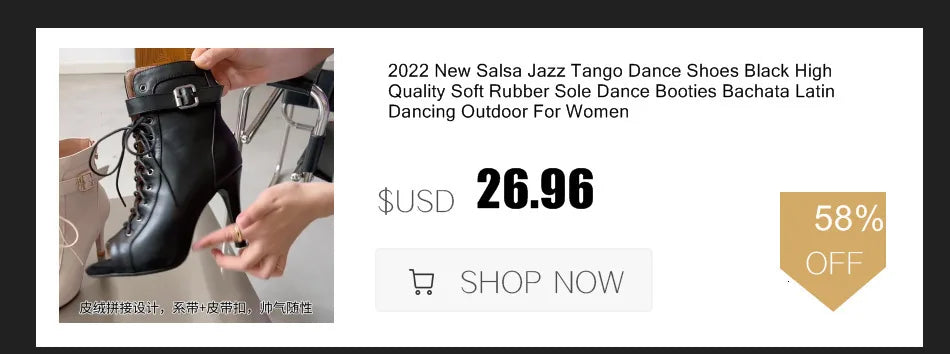 Women's 2020 Brand Party Boots Women's Sexy stilettos High Heels Footwear Women Latin dance heels shoes Latin 2020 For Ballroom -
