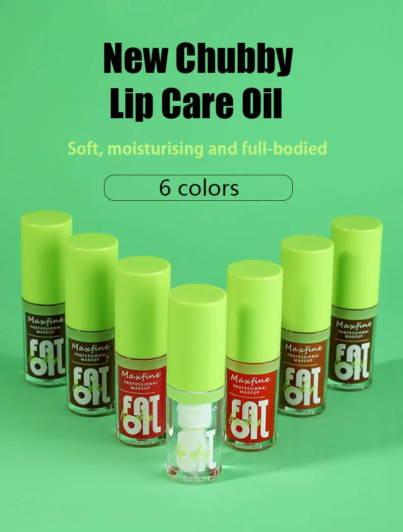 Lip Gloss Waterproof Long-term Moisturizing Non-stick Cup Non-fading Liquid Green Packaging Lip Gloss Cosmetics -