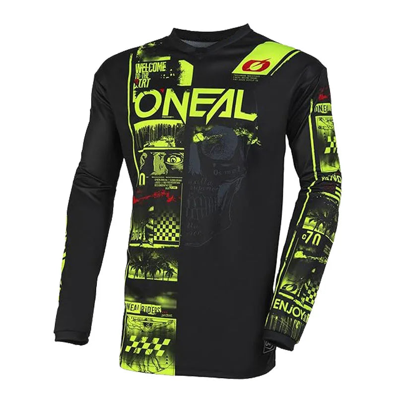 Bike Jersey T-Shirt For Motocross Unisex Bike Road Bicycle Motorcycle BMX ATV MTB Enduro -