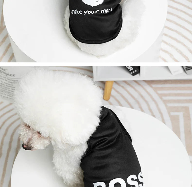 Keep your furry friends stylish and comfortable with these adorable pet clothes designed for dogs and cats. Perfect for adding a touch of fashion to your pet's wardrobe! -