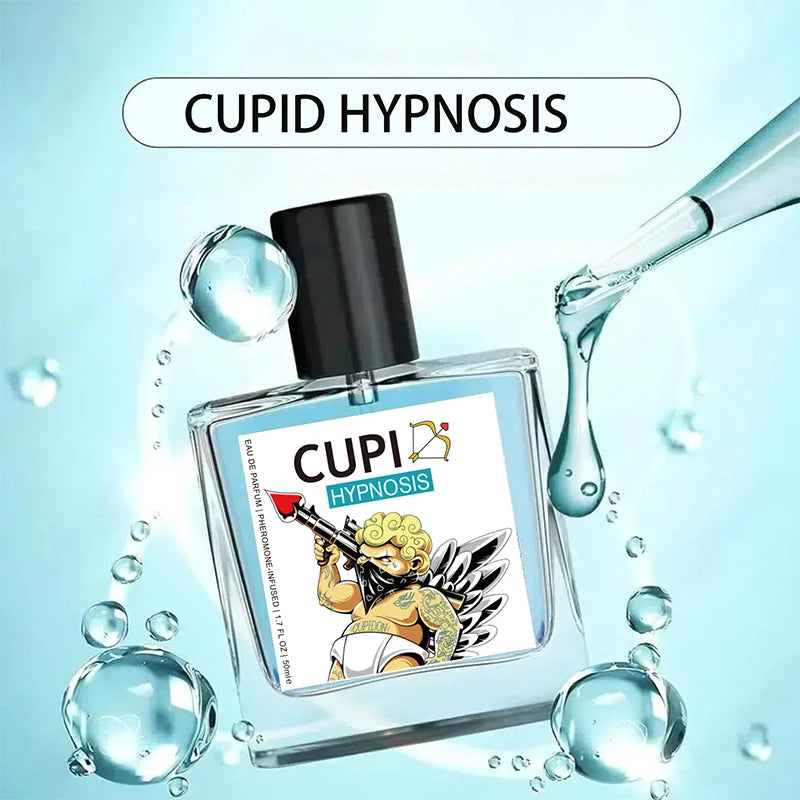 Cupid Cologne Men's Perfume Lasting Charm Temptation Attract The Opposite Sex Dating Body Spray 50ml Ambergris Portable Perfume -