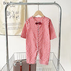 Keep your baby boy comfy and stylish with these cotton long sleeve rompers—perfect for toddlers aged 0-1 year! -