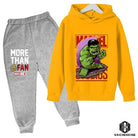 Marvel- Super Heros Hooded Pants Suit for Children -