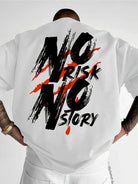 Men's No Risk, No Story T-shirt -