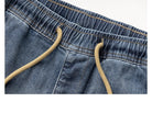 Classic Washed Blue Denim Jeans for Men -