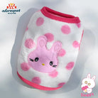 Keep your furry friend warm and stylish with this cartoon flannel vest—perfect for puppies, dogs, and cats to stay cozy and cute! -