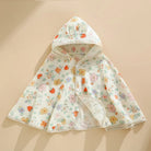 Keep your little ones stylish and comfy with this cute, lightweight cotton cloak shawl—perfect for both boys and girls! -