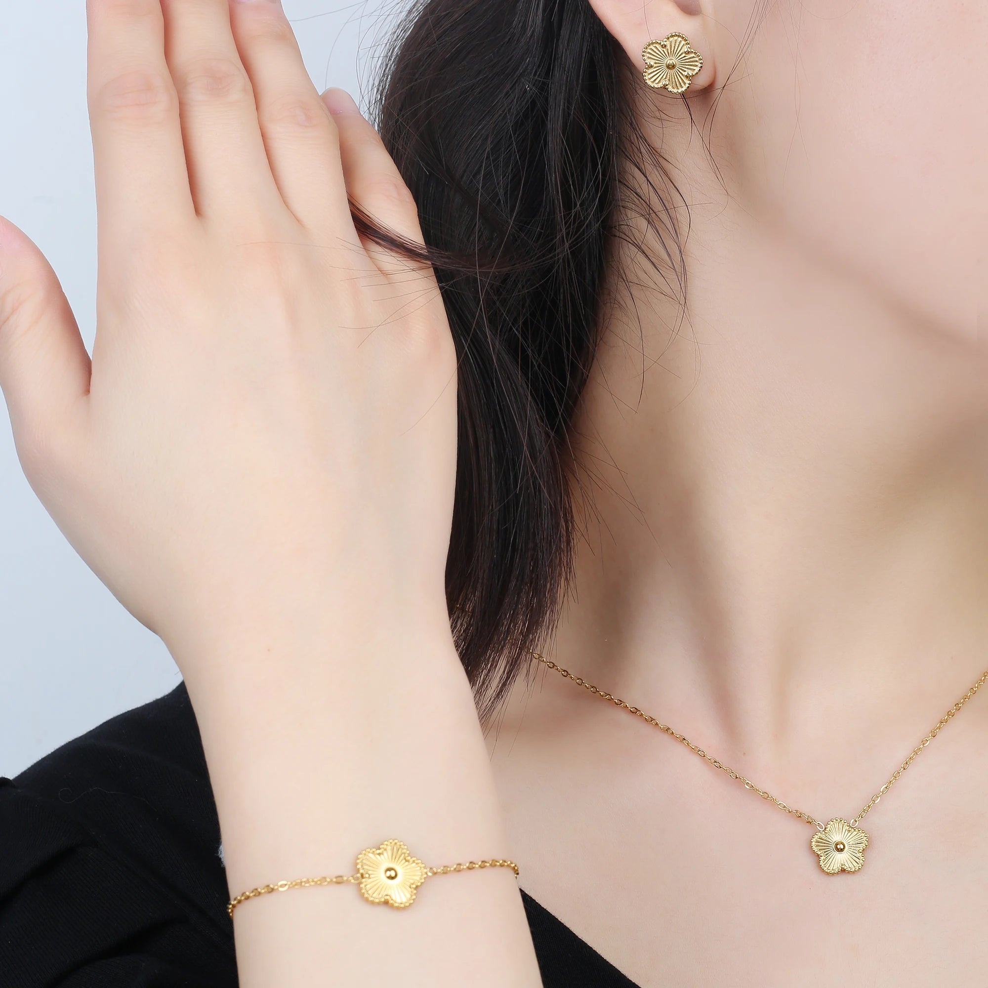 Double Sided Adjustable Charm Bracelet -