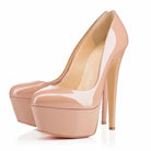 Women Pumps Stiletto Sexy Platform Round Toes 14cm Extremely Stripper Pole Dance High Heels Party Dress Wedding Shoes Large Size -