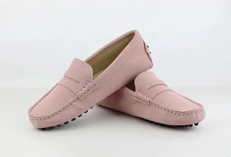 100% Genuine leather Women flats Fashion Handmade Women Casual leather shoes Leather Moccasin Women Driving Shoes Loafers -