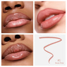 Enhance your look with this waterproof lip liner that also acts as a long-lasting lipgloss. Enjoy a precise application and a smudge-proof finish that stays in place throughout the day! -