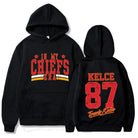 Chiefs Era Sweatshirt Kelce 87 -