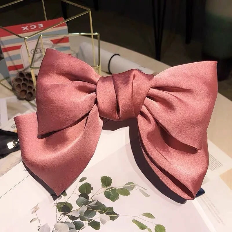Bow Ribbon Hair Clip for Girls -