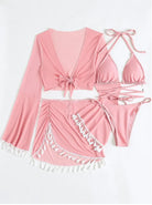 Swimwear Woman Swimsuit Cover Up Bikini Sets -