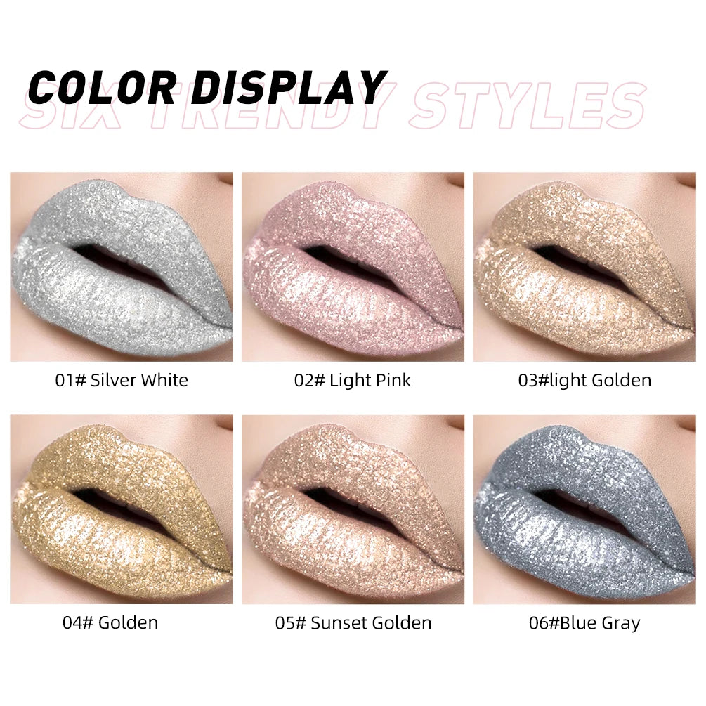 Diamond Glitter Liquid Lipstick -