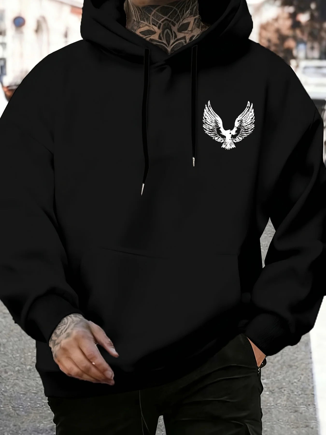 Psalm 91:4 Men & Women Hooded Sweatshirt -