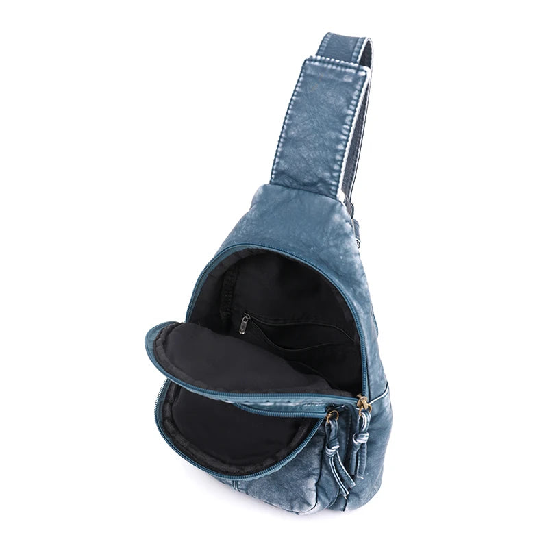Carry your essentials in style with this soft PU leather shoulder crossbody bag. Designed for high quality and durability, this accessory is perfect for adding a chic touch to your outfit. -