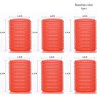 Hair Rollers Self Grip Hook Hair Curlers Heatless Roller Salon Dressing Curlers Jumbo Size Sticky Hair Styling Tools -