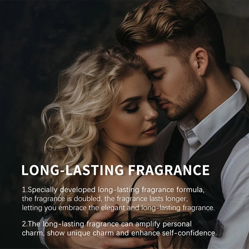 Cupid Cologne Men's Perfume Lasting Charm Temptation Attract The Opposite Sex Dating Body Spray 50ml Ambergris Portable Perfume -
