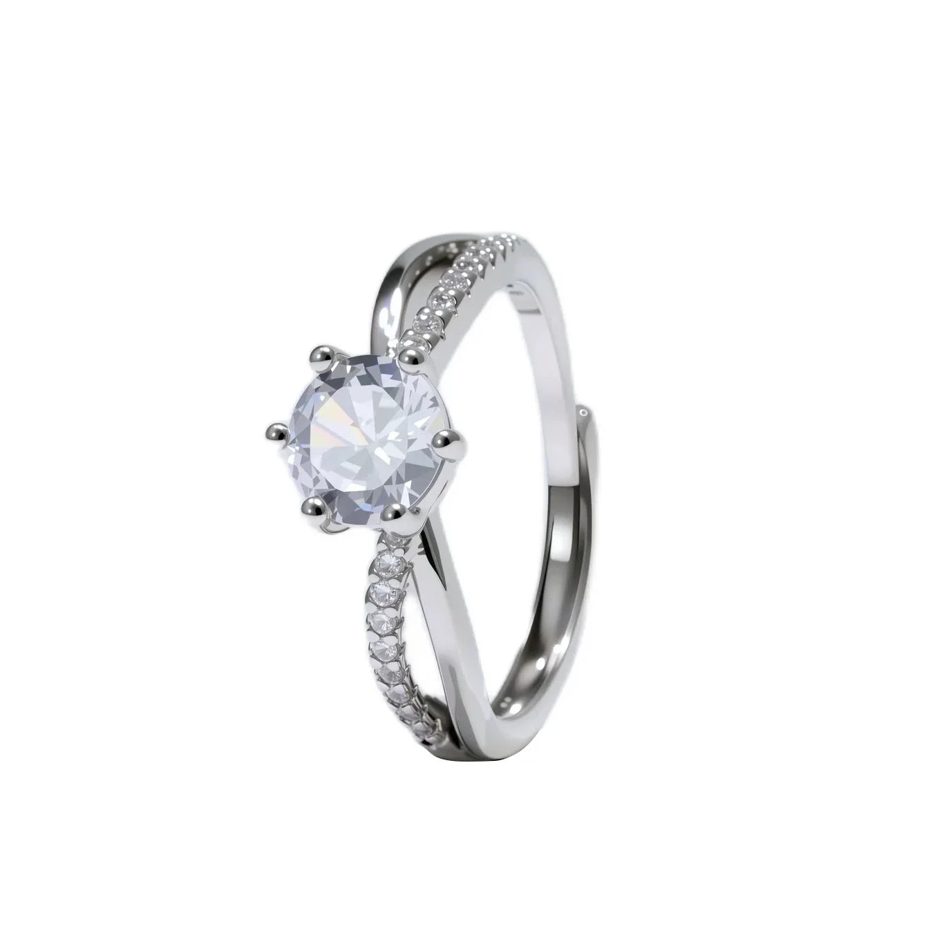Classic 4-Prong Solitaire Ring -