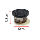 High-end car aroma diffuser, small wooden fragrance canister, car perfume, car perfume, car balm, car ornament -