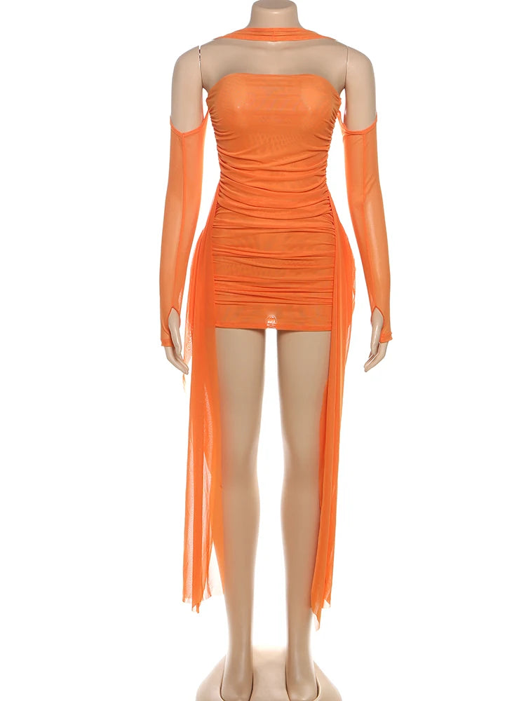 Dress+Shawl -