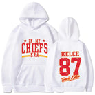 Chiefs Era Sweatshirt Kelce 87 -