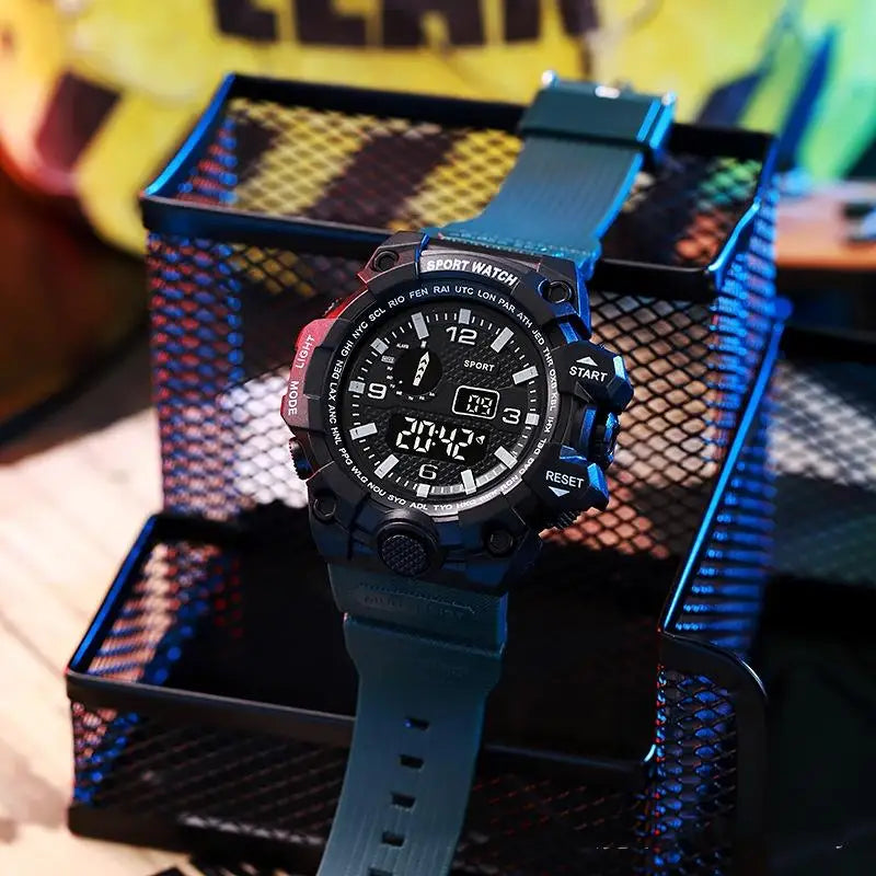 Fashion Men's Watch Sports Electronic Wristwatch -