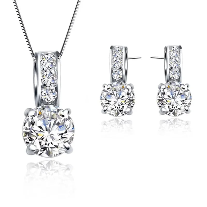Necklace & Earrings Set -