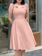 Elegant A-Line Party Dress -