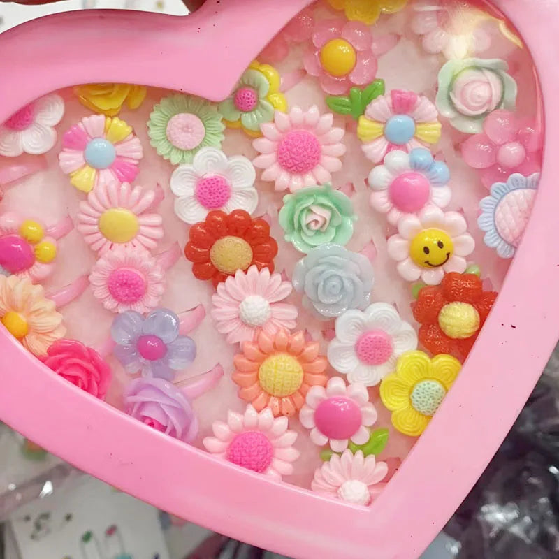 10pcs/lot Children's Cartoon Rings -