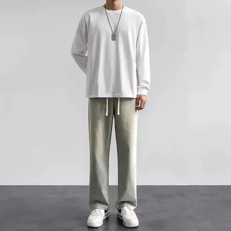 Men's Jeans New Loose Straight Leg -