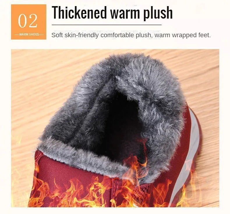 Women's Shoes Autumn Winter Casual Cotton Chunky Sole Warm Anti-Slip Affordable Free Shipping -