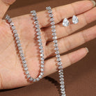 Gorgeous Buling AAA Clear Round Cubic Zirconia Earrings -