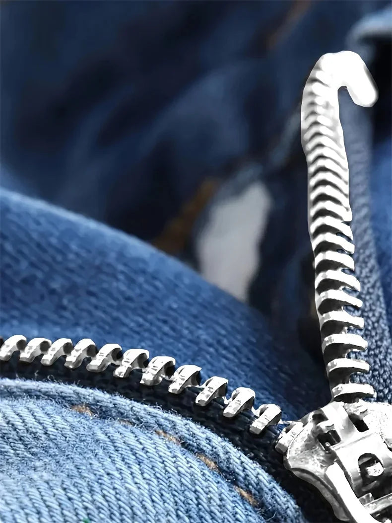 Men's Casual Breathable Cozy Denim Jeans -