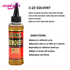 Ultra Hold Walker Tapes C-22 Glue Remover for Lace Front Wigs Human Hair Toupee 15ml Adhensive Glue Tape Waterproof Glue Remover -