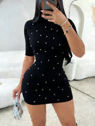 Sundress Short Sleeve (Rhinestones) -