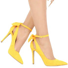 Women's High Heels Bow Tie -
