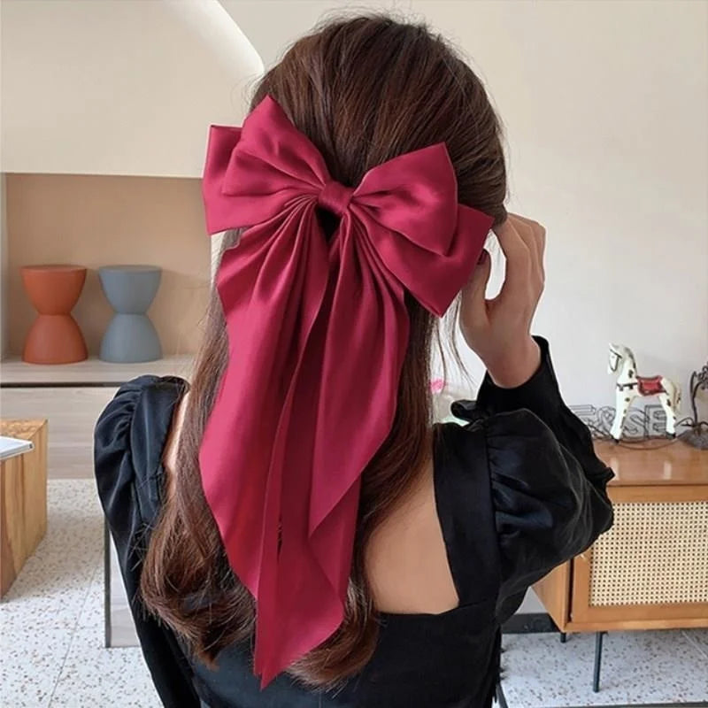 Bow Ribbon Hair Clip for Girls -