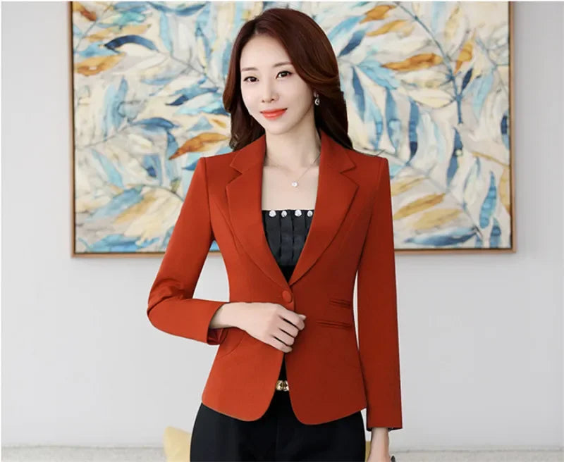 Elevate your wardrobe with this high-quality women's blazer jacket—crafted for style, comfort, and lasting elegance! -