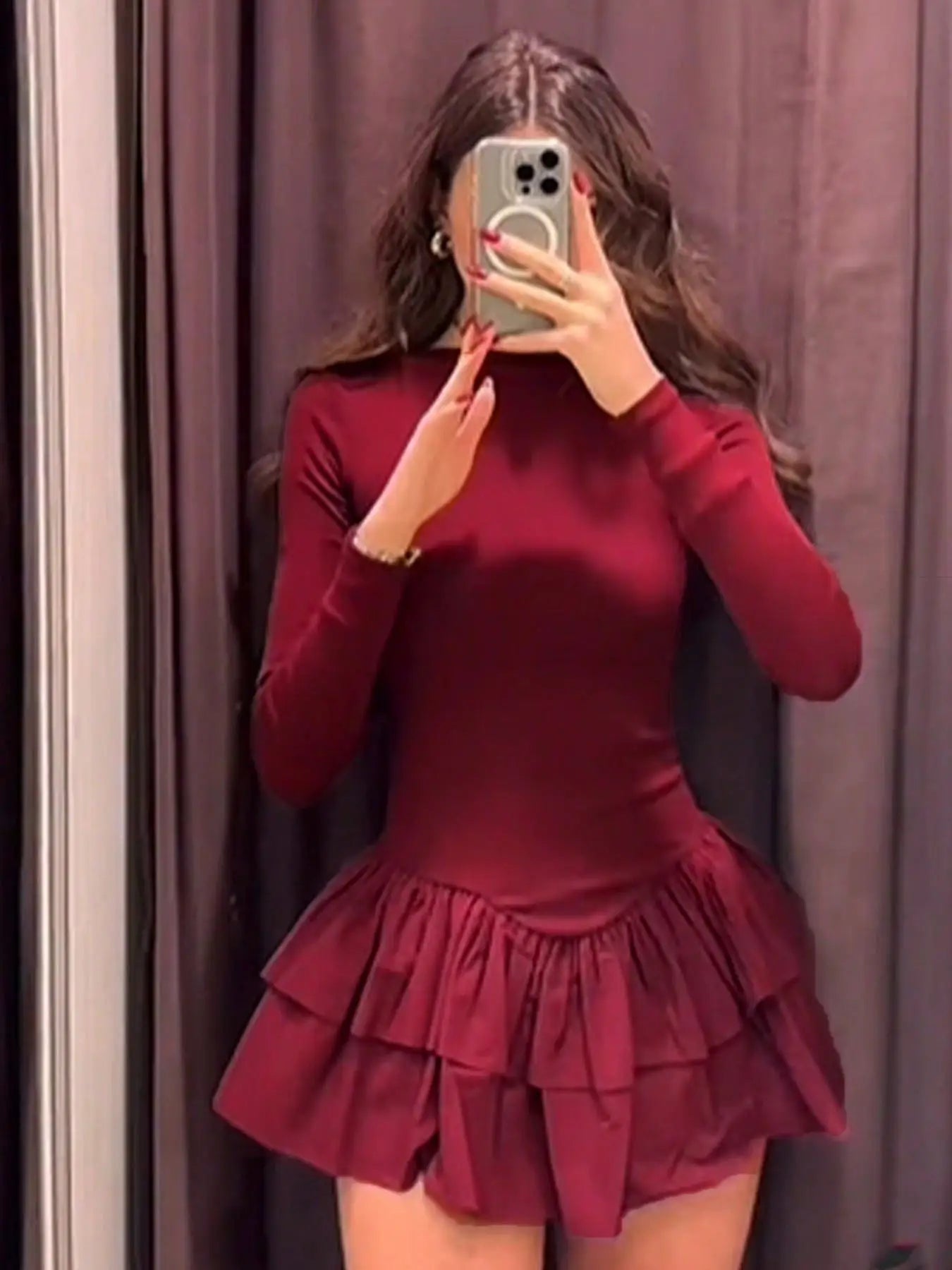 Slim Fit Mini Dress for woman -