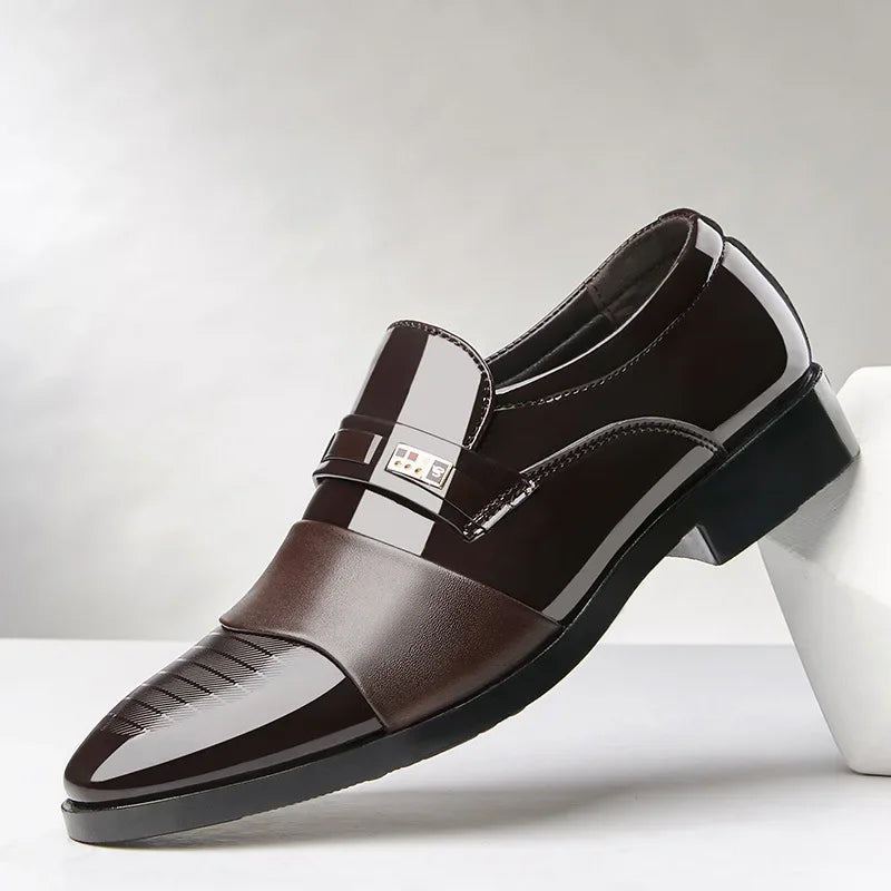 Step up your style with these luxury leather shoes for men—an elegant and premium choice for a sophisticated look! -