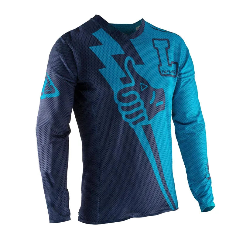 Bike Jersey T-Shirt For Motocross Unisex Bike Road Bicycle Motorcycle BMX ATV MTB Enduro -