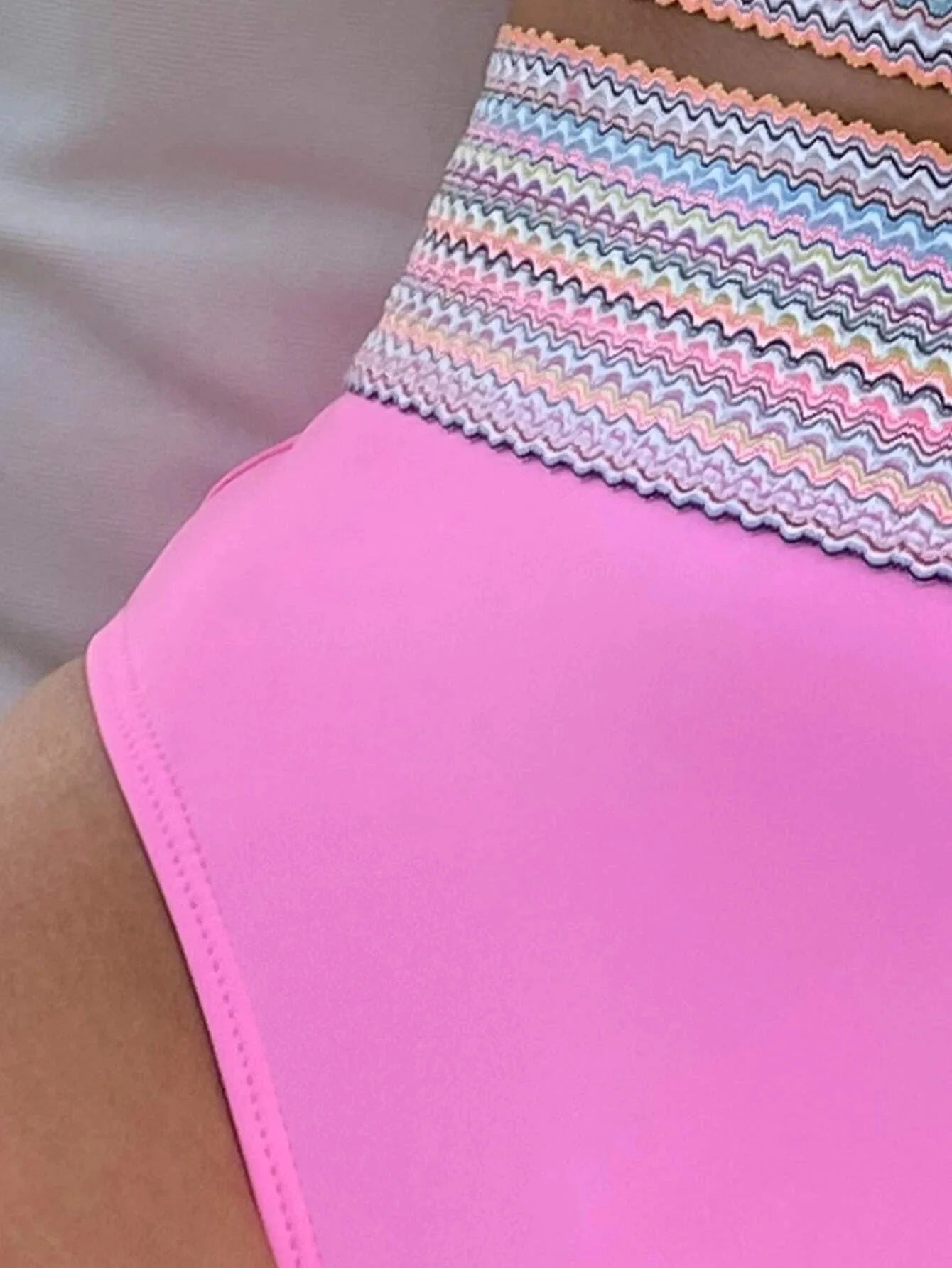 Sexy Swimsuits for Women - Two Piece Triangle Bikini Set -