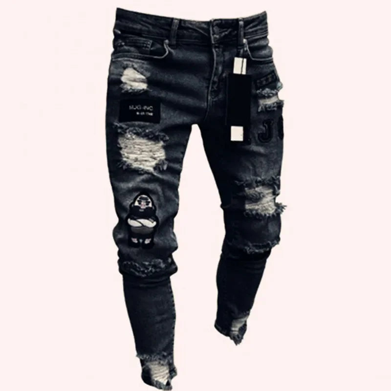 Ripped Jeans Men -
