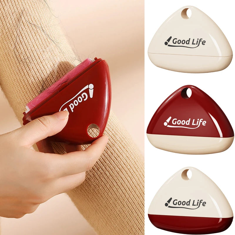 Effortlessly remove pet hair from clothes with this washable, reusable sticky roller—ideal for keeping your garments clean and fur-free! -