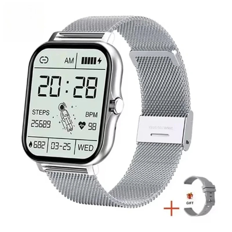 Smart Watches for Men with Bluetooth Call & Fitness Tracker - Android & iPhone Compatible -