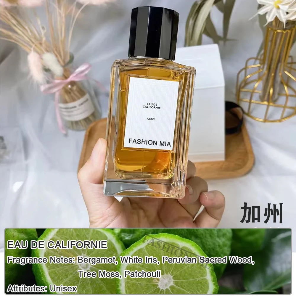 100ml Quality Brand Cologne Perfume Men Long Lasting Woody Citrus Floral Women Fragrance Body Spray Dating Perfume Gifts -